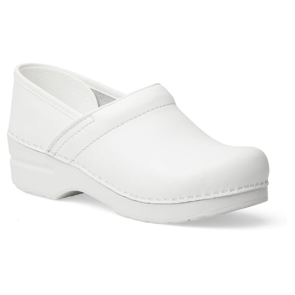 Dansko White Professional Clog